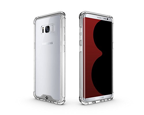 Samsung Galaxy S8 HÃ¼lle von Mowdee Transparent | HandyhÃ¼lle Bumper Case Cover Smartphone SchutzhÃ¼lle Sleeve Handyschale Protective Case Schutzschale Hardcase Schale | Samsung ZubehÃ¶r