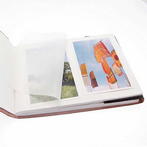 Indra Fotoalbum, Leder, geprägt, mit Spange, Gr. M, 260 x 185 mm - 3