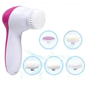 NITLOK 5-In-1 Smoothing Body Face Beauty Care Facial Massager (Multicolor)