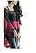 LATH.PIN Ladies Bohemian Floral Blouse Chiffon Tunic Batwing T-shirt