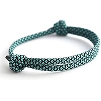 KOMIMAR Surfer Armband - cool lässiger Surf Style - Freundschaftsarmband - Surfer - Skater - Snowboarder - DIY - Geschenkidee - Handgemacht - Yachting - Skaterschmuck - Surferarmband - Laguna Diamonds