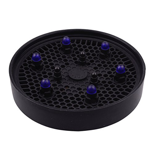 Universal Silikon Faltbare Profi Haartrockner Fön Diffusor für Reise Zuhause Werke für 4-5cm Durchmesser Rund Trockner Mund - 8