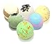 Bee Beautiful 6 X 65g Bath Bombs (approximately 5cm diameter) (For Him)