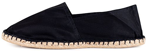 Klassisch und komfortabel – Espadrilles in Schwarz - 2