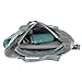 Baby Diaper Bag by Yodo - Super Easy Clean - Plus Changing Pad and Insulated Bottle Holder, Blue Polka Dot