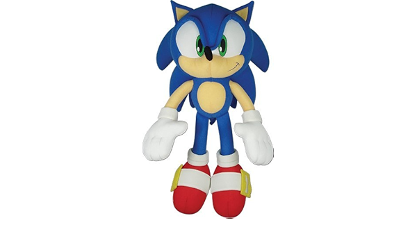 Ge Animation Sonic Ge 52749 Sonic The Hedgehog 14 Stuffed Plush By Ge Animation Amazon De Toys Games