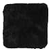 Produktbild WOLTU® AS7340sz-a Autositzkissen Lammfell universal Sitzkissen 100% Echtlammfell, feste Wolle, ca. 1.8cm dicke, 50 x 50 cm, Schwarz
