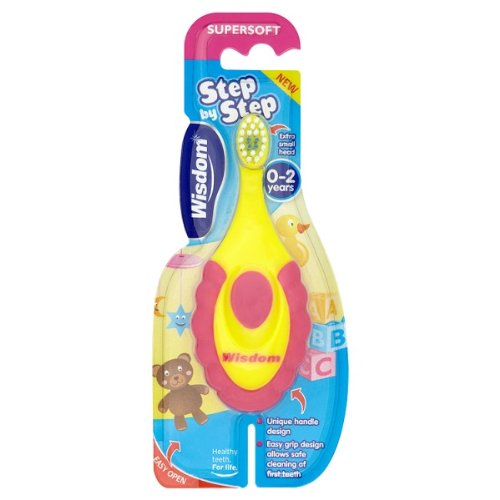 Wisdom Step by Step Supersoft for 0-2 Years Toothbrush - Pack of 6