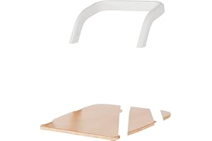 Ergobaby Evolve Kitchen Tower, Accessory for The Ergobaby Evolve high Chair, Kitchen Tower for Toddlers from Approx. 2 Years up to max. 45.3 kg, Natural Wood