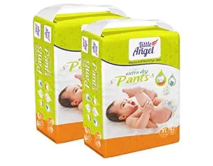 Little Angel Baby Diaper Pants, Extra Large (2 X Pack of 42)