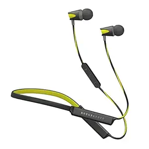 Boult Audio ProBass Groove Neckband in-Ear Wireless Earphones with 16 Hours Playtime,IPX5 Sweatproof Headphones, Latest Bluetooth 5.0 & Flexible Headset with in-Built Microphone (Green)