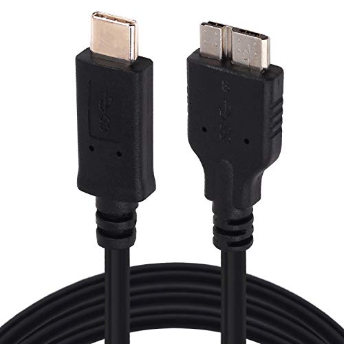 Cable de carga USB C a Micro USB, Yeebline de 3 pies, USB tipo C a Micro-B, compatible con sincronización de datos y cable de carga compatible con MacBook Pro, Chromebook Pixel, SSD como WD