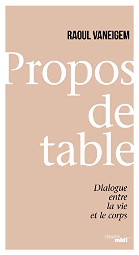 couverture de : Propos de table