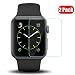 Produktbild Voviqi Panzerglas Schutzfolie für Apple Watch Series 4 40mm, weiches TPU-Material Flexible Folie Panzerglas HD Klar Displayschutz Folie für Apple Watch Series 4 40mm [2 Stück]-Transparent