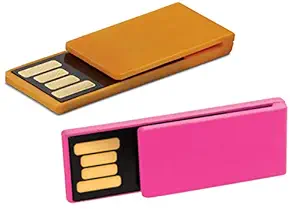 SMKT Paper Clip Shape | Waterproof Pen Drive USB Flash Drive PenDrive 32GB | Personality Business High Speed U Disk,USB 2.0 32 GB Flash Drive Car Computer Phone