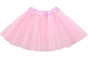 Flovel Women's Tulle Tutu Skirt Adult Layered Tutu Skirt Ballet Dance Skirts Fluffy Party Skirts Outfit Rave Festival Costume