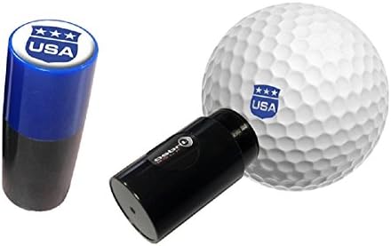 USA Golf Ball Stamper / Marker Blue