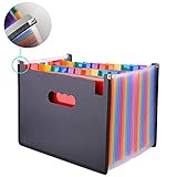Multi-Purpose File organizer: mantener sus documentos de vacaciones, vales, tarjetas y cupones, etc. ordenados y organizados, organizador de documentos perfecto para el hogar, la oficina, el uso de la escuela y los viajes, simple y de moda.