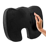 Coussin de siège d'auto support lombaire mémoire confortable Pad en mousse pour voiture Chaise de bureau Accueil
