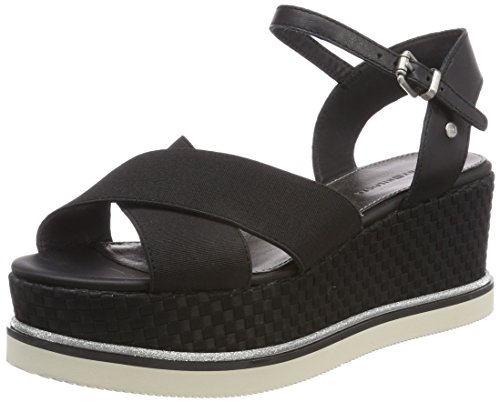 Tommy Hilfiger Womens Sporty Stretch Flatform Sandals Desertcart