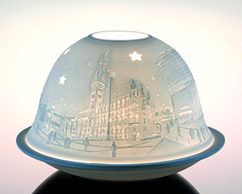 Preisvergleich Produktbild Dome-Lights "Hamburg City", weiß