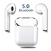 Produktbild Bluetooth-Kopfhörer Kabellose Ohrhörer Schnurlose Stereo-Sport-Headsets Kompatibel mit iPhone Xmas/XR/X / 8/7/6 / 6s Plus und Samsung Galaxy S7 S8 S9 Plus Android Huawei XIAOMI-Weiß