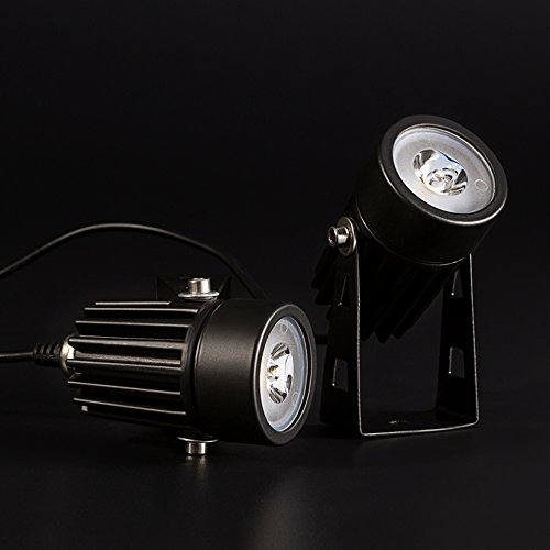 Tomshine 2W Led Solarleuchten Solarlicht solarbeleuchtung Solarpanel mit Lichtsensor, IP65 Wasserdicht,270 Grad Einstellbar,130LM für Outdoor wie Garten, Hof(Warmweiß) - 4