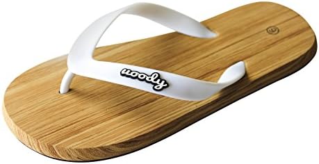 uoody Flip Flops for Women and Men, Flexible Flip Flop Sandals &amp; Slippers, Cute Comfortable Casual Shoes, Enhance your Walking Experience Now (White 7)