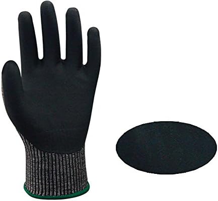 XHUALL Cut-resistant gloves Oil resistance Sensitive Wear-resistant Anti-piercing Tear-resistant Non-slip Industry Routine maintenance Hand protection , L