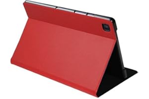 SILVERHT Silver HT - Funda Tablet Samsung Tab A7 2020 (T500/505) 10.4 con función Soporte y con función de Apagado automático de la Pantalla Roja
