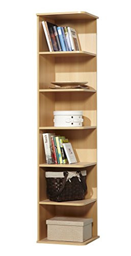 WILMES 40136-23 023 Abschlußregal Ronny Buche Dekor Melamin, 39 x 178 x 39 cm