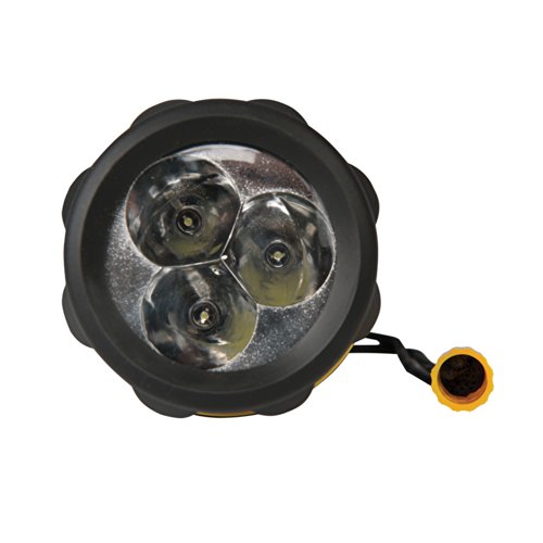 Silverline 225851 LED-Taschenlampe mit Gummikörper 2 Stck. D-Batterien - 2