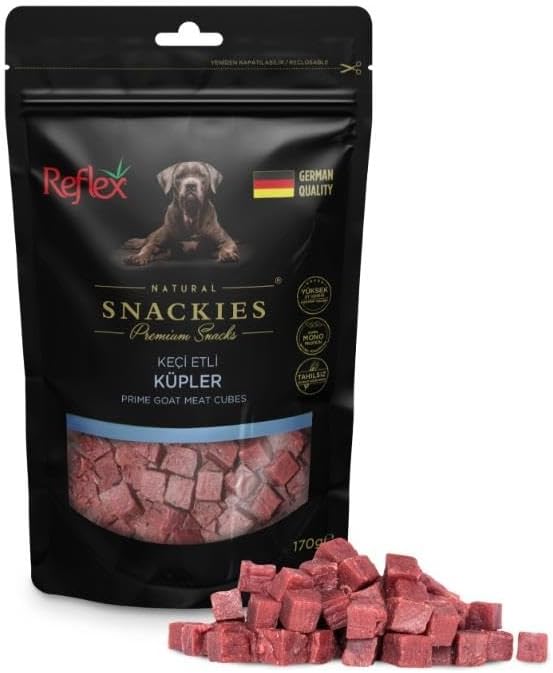 Reflex Snackies Tavuklu Alaska Mezgitli Kurutulmuş Et Köpek Ödülü 90gr - Görsel 9