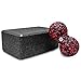 Produktbild Guard Revival Yoga Block - Yoga Blöcke mit Massageball - für Yoga und Pilates & Fitness - Umweltfreundlich und Leicht -1 PC Yogablock für Anfänger und Fortgeschrittene (Schwarz)