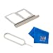 Produktbild MMOBIEL SIM und SD Karte Schlitten Slot kompatibel mit LG G6-5.7 Inch (Terra Gold) inkl. SIM Pin