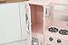 Teamson Kids Childrens Wooden Large Vintage Pink 1 Piece Wooden Pretend Role Play Kitchen Toy TD-11414C