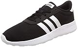 Flexible Laufsohle adidas Herren Lite Racer Fitnessschuhe, Schwarz (Negbas/Ftwbla 000), 40 EU