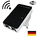 Produktbild EQT-TEC 300 Mbit Highspeed WLAN Repeater Wifi Verstärker + Mini Router Funktion + WPS + 2x Lan Port