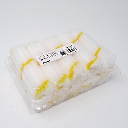 SBS Farbwalze 10 cm 20 Stück Florhöhe 12 mm Farbrolle Malerrolle Malerwalze - 3
