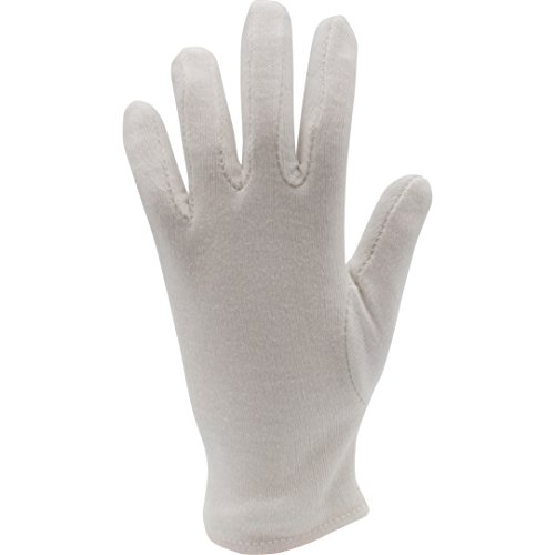 10 Paar Baumwollhandschuhe weiß, Größe XS / 6 - 2