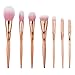 Tonsee® 7pcs/set Makeup Cosmetic Brushes Set Powder Foundation Eyeshadow Lip Brush Tool (Gold1)