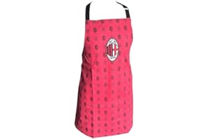 ACM 1899 AC Milan, Schürze mit Geschirr, Unisex, Offizielles Produkt, Rot/Schwarz, One size