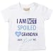 I'm Not Spoiled My Grandma Just Loves Me Boys Tshirt Baby Toddler Kids Available in Sizes 0-6 Months to 14-15 Years Grandson