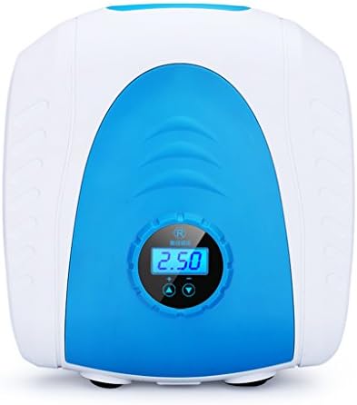 JIBO Portable Vehicle Car Air Pump Tire Air Pump Digital Display Preset Tire Pressure Car Electric Tire Plus Pump 12V,Skyblue