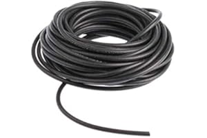 PLASTIK2 Joint rond en caoutchouc pour cadre fixe moustiquaire 10 m, joint fixe mini-première moustiquaire, diamètre 6,5 mm