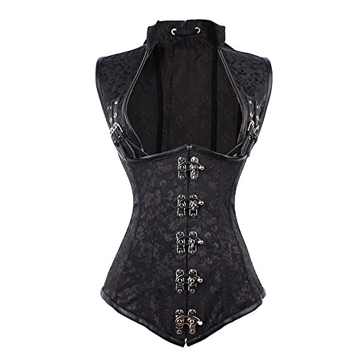 Preisvergleich Produktbild TYERY Sexy Retro-Korsett,Braun,XXXL