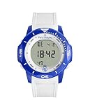 REAL MADRID RELOJ DIGITAL BLANCO CORREA HOMBRE