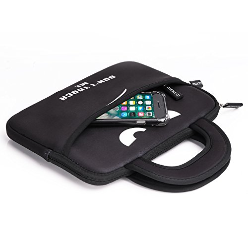 MoKo Universal 7-8 Zoll Tablet Tasche – Neoprene Handtasche Tragetasche Aktentasche Wallet Bag für iPad Mini 4 / 3 / 2 / 1, Samsung Galaxy Tab S2 8.0″, Yuntab 7″, Zenpad 8.0″, Don’t Touch Me - 4