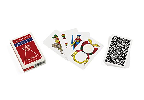 Dal Negro 10071 Italie Jeu de Cartes?: Napoletane régionales, Trousse Rouge