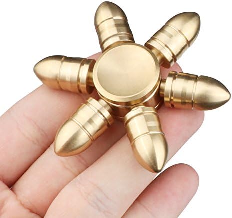 Fidget Spinner Hand Finger Spinner Toy ,KIPTOP Stress Relief Toys for Adults Kids Gifts (Bullet style2)